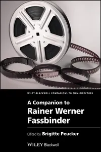 A Companion to Rainer Werner Fassbinder_cover
