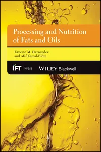 Processing and Nutrition of Fats and Oils_cover
