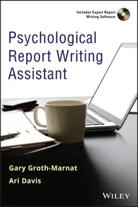 Psychological Report Writing Assistant_cover