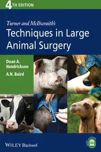 Turner and McIlwraith's Techniques in Large Animal Surgery_cover