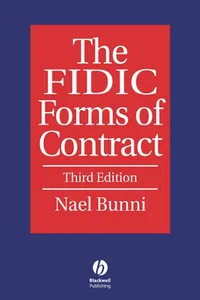 The FIDIC Forms of Contract_cover
