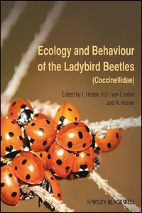 Ecology and Behaviour of the Ladybird Beetles_cover