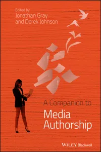 A Companion to Media Authorship_cover