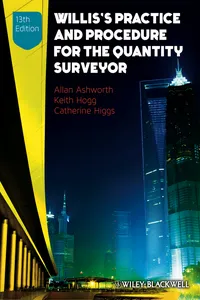 Willis's Practice and Procedure for the Quantity Surveyor_cover