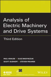 Analysis of Electric Machinery and Drive Systems_cover