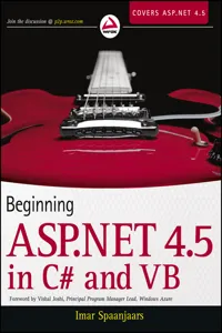 Beginning ASP.NET 4.5: in C# and VB_cover