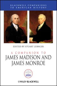 A Companion to James Madison and James Monroe_cover