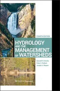 Hydrology and the Management of Watersheds_cover