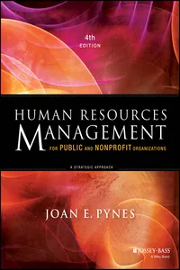 Human Resources Management for Public and Nonprofit Organizations_cover