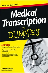 Medical Transcription For Dummies_cover