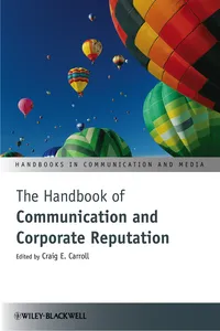 The Handbook of Communication and Corporate Reputation_cover