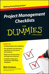 Project Management Checklists For Dummies_cover