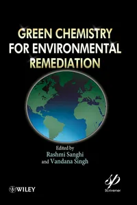 Green Chemistry for Environmental Remediation_cover