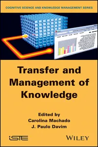 Transfer and Management of Knowledge_cover