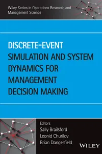 Discrete-Event Simulation and System Dynamics for Management Decision Making_cover