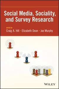 Social Media, Sociality, and Survey Research_cover