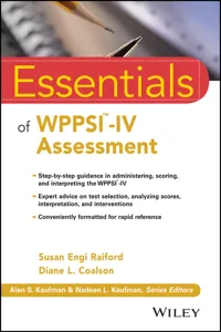 Essentials of WPPSI-IV Assessment_cover