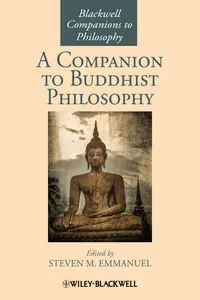 A Companion to Buddhist Philosophy_cover