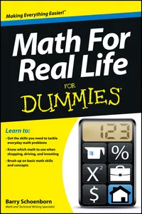 Math For Real Life For Dummies_cover