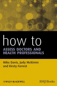 How to Assess Doctors and Health Professionals_cover