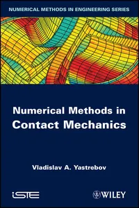 Numerical Methods in Contact Mechanics_cover