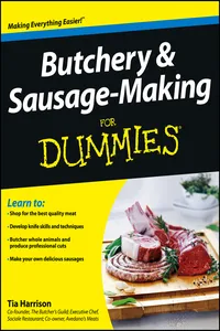 Butchery and Sausage-Making For Dummies_cover