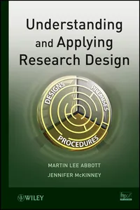 Understanding and Applying Research Design_cover