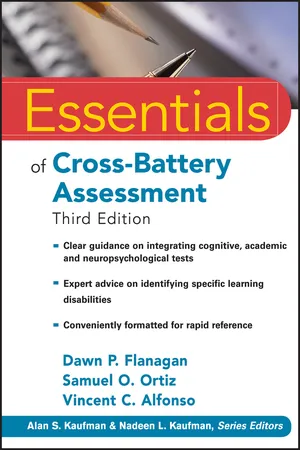 Essentials of Cross-Battery Assessment