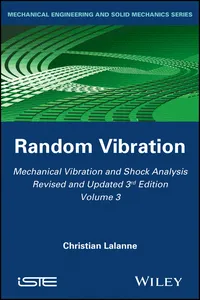 Mechanical Vibration and Shock Analysis, Random Vibration_cover
