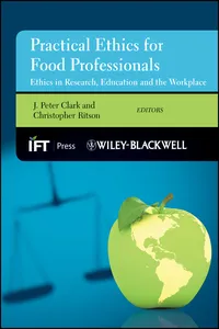 Practical Ethics for Food Professionals_cover