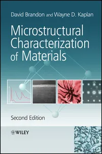 Microstructural Characterization of Materials_cover