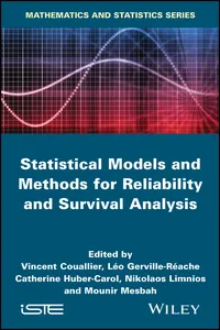 Statistical Models and Methods for Reliability and Survival Analysis_cover