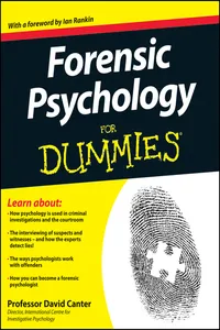 Forensic Psychology For Dummies_cover