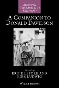 A Companion to Donald Davidson_cover