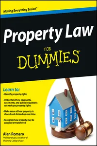 Property Law For Dummies_cover