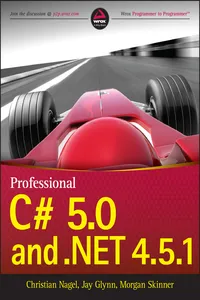 Professional C# 5.0 and .NET 4.5.1_cover