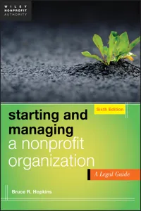 Starting and Managing a Nonprofit Organization_cover