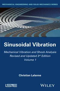 Mechanical Vibration and Shock Analysis, Sinusoidal Vibration_cover