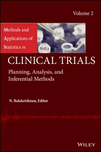 Methods and Applications of Statistics in Clinical Trials, Volume 2_cover