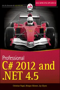 Professional C# 2012 and .NET 4.5_cover