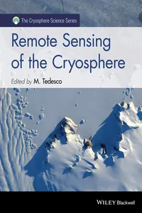 Remote Sensing of the Cryosphere_cover