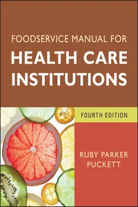 Foodservice Manual for Health Care Institutions_cover