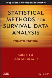 Statistical Methods for Survival Data Analysis_cover