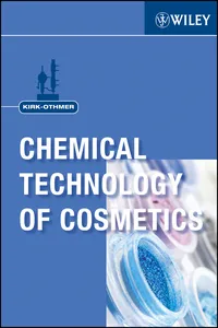 Kirk-Othmer Chemical Technology of Cosmetics_cover