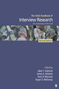 The SAGE Handbook of Interview Research_cover
