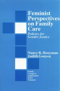 Feminist Perspectives on Family Care_cover