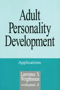 Adult Personality Development_cover