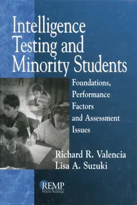 Intelligence Testing and Minority Students_cover