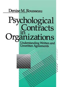 Psychological Contracts in Organizations_cover