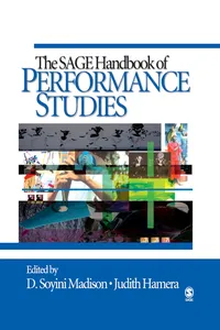 The SAGE Handbook of Performance Studies_cover